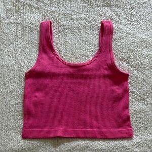 Vibrant Pink Women's Crop Top